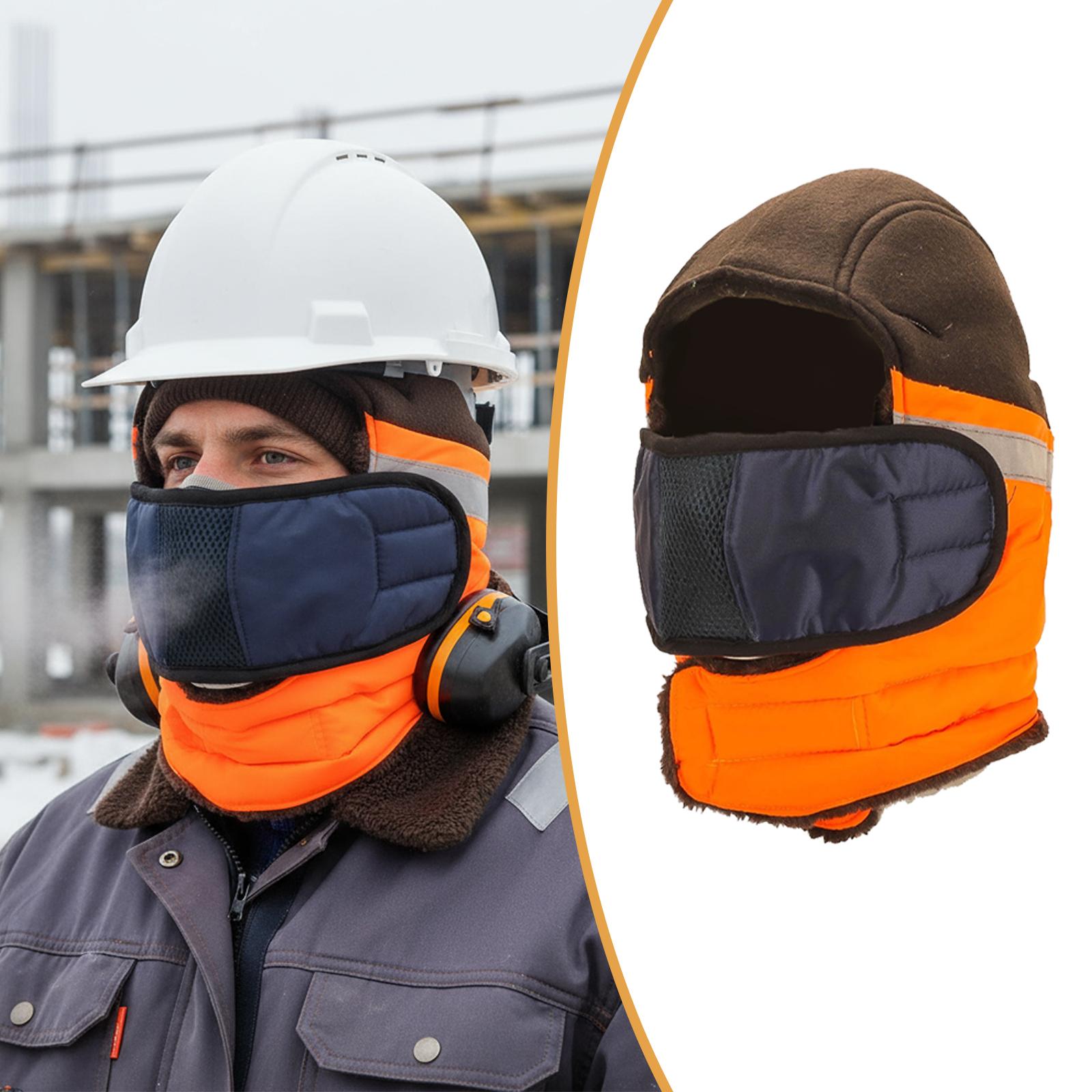 Winter Helmet Liner Hard Hat Liner Warm Lining Insulated Cotton Material for Construction Sites Men Women