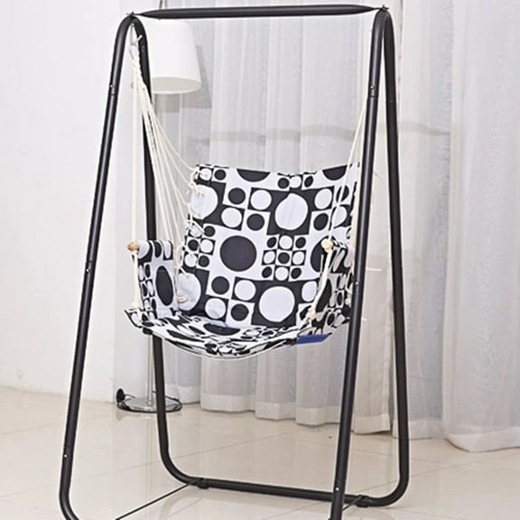 JNXYL Hammock Chair Stand, Heavy Duty A-Base Steel Stand for Hanging Chair, Tree Tent, Loungers, Air Porch