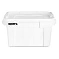 thumbnail image 2 of BRUTE Tote with Lid, 20 gal, 27.9w x 17.4d x 15.1h, White,, 2 of 8
