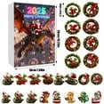 thumbnail image 2 of Countdown Sets - The 2025 2D Santa Riding Advent Calendar Includes 24 Making It A For Teenagers, 2 of 6