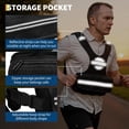 thumbnail image 4 of QinaQin Adjustable Weight Vest, 6-20Lb for Running & Rucking, Black, 4 of 7