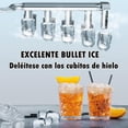 thumbnail image 3 of Fabricador de Hielo de Encimera, Máquina de Hielo Portátil con Autolimpieza, 26.5lbs/24Hrs, 9 Cubitos de Hielo en 6 Minutos, Cesta y Cuchara para Hielo, Ideal para Casa, Cocina, Bar, Camping, 3 of 5
