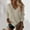 Khaki, variant on Sweaters for Women Casual Loose Solid Color Long Sleeve V Neck Pullover Sweater Fall Fashion 2023 Army Green