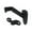 Black, variant on Deltana HRB325U15 Hand Rail Brackets; 3-5/16" Projection; Satin Nickel Finish
