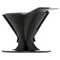 Melitta PourOver Filter Cone Coffeemaker Black
