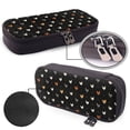 thumbnail image 4 of Lsque Funny Chicken Printed Big Capacity PU Leather Pencil Case Large Pencil Pouch Stationery Pen Bag Pencil Holder for Teen, 4 of 6