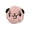 Pink, variant on Panda‑Shaped Squeaky Plush Bouncy Dog Ball High‑Elastic Non‑Deformable Chew‑Resistant Toy Interactive Fetch Teething Toy for Small Medium‑Breed Dogs