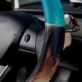 thumbnail image 5 of Sea Lion 14.5 Inch Printing PVC Leather Auto Accessories Car Steering Wheel Cover, 5 of 6
