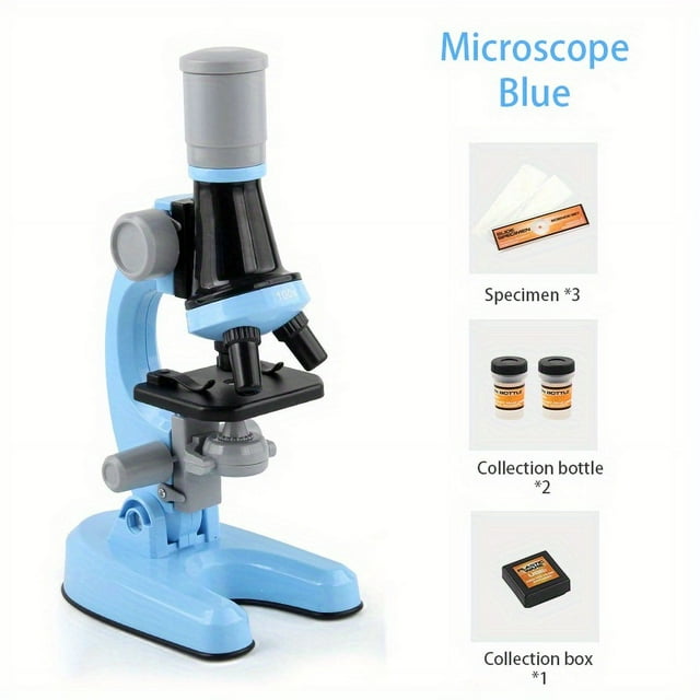 Déverrouillez les Merveilles de la Science avec Ce Kit de Microscope pour Enfants - LED 100X, 400X & 1200X