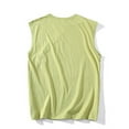 thumbnail image 4 of BXINGOHAI Men's Tank Tops Cotton Sleeveless Muscle Shirts for Workout Running Athletic Gym Lounge Casual, Breathable Fall Savings Mint Green,4XL, 4 of 4