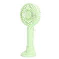 thumbnail image 3 of Ventilador pequeño de carga de mano USB eléctrico mini portátil de escritorio mesita de noche universal F1Green, 3 of 10