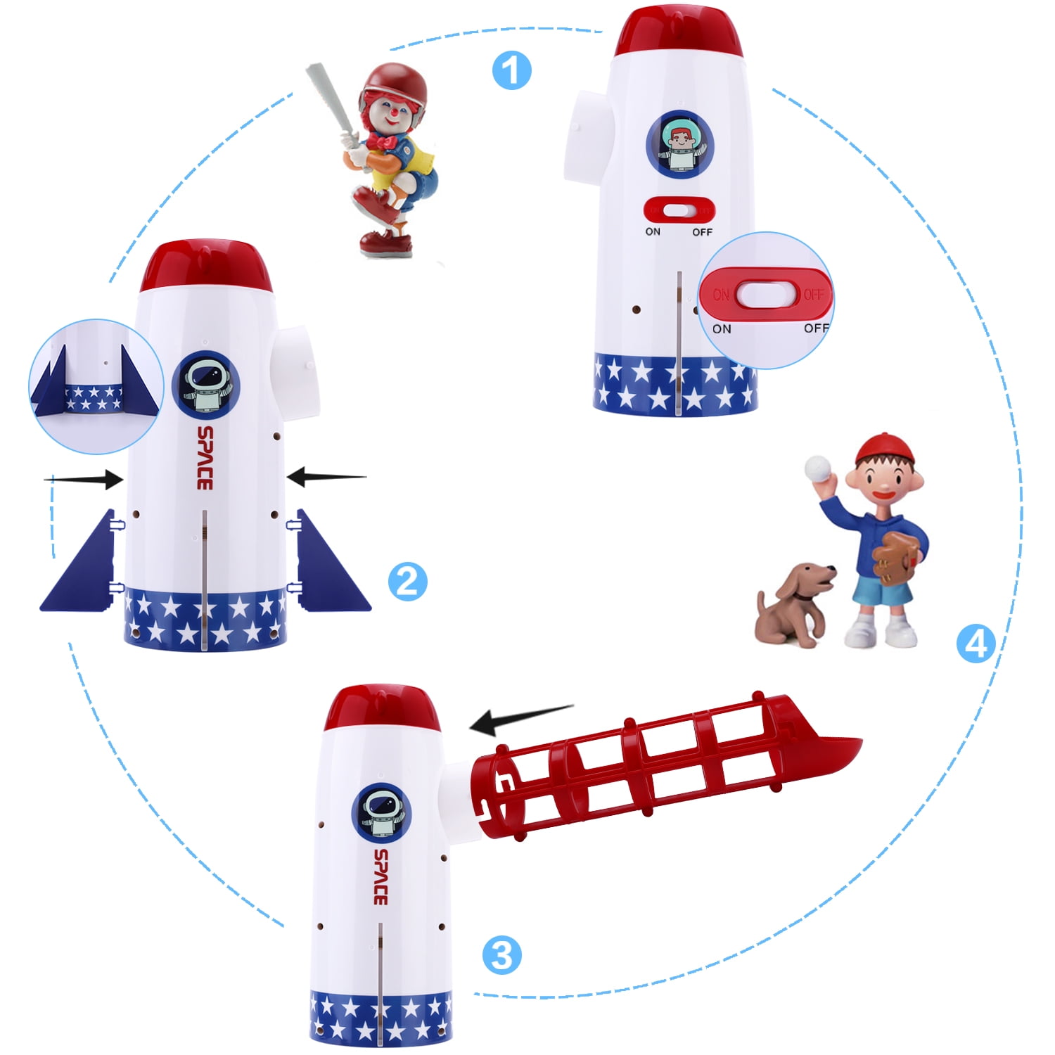 Pop-Up Baseball Play Set