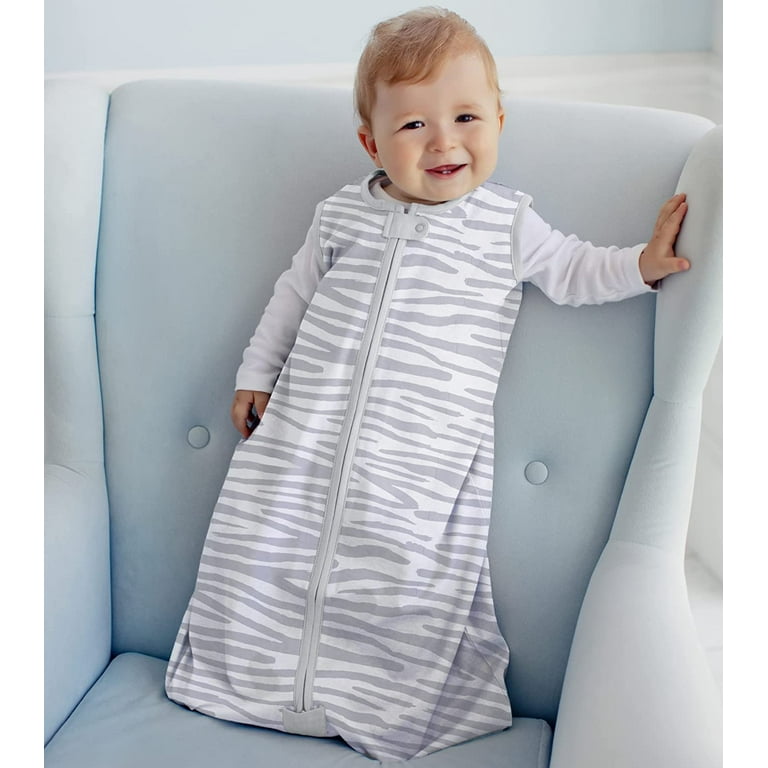 Mama Cheetah Sleep Sack 0.5 TOG Organic Cotton Baby Wearable Blanket Swaddle Transition Sleeping Bag with 2 Way Zipper 12 18 Months