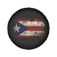 thumbnail image 4 of Puerto Rico Flag Rv Spare Tire Cover for Rv Trailer, Wheel Covers for Trailer Tires Weatherproof Universal for Trailer SUV Truck Travel Trailer 14" 15" 16" 17" Inch, 4 of 4
