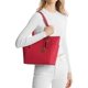 thumbnail image 3 of Bolso de mano Michael Kors Charlotte, grande en la parte superior, con cremallera, rojo, 3 of 3