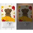 thumbnail image 2 of Chocolate Labrador Thanksgiving Ceramic Night Light, 2 of 2