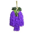 thumbnail image 5 of Grandest Birch 5PCS Artificial Wisteria Flower Plant Wall Hanging Vine Wedding Garden Home Decor,Pink, 5 of 6
