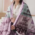 thumbnail image 3 of LHSHID 17th Birthday Gifts for Girls Happy 17th Birthday Decorations for Girls 17 Year Old Girl Birthday Gift Ideas for Daughter Sister Niece Bestie Flannel Blanket 30x40in, 3 of 6