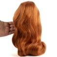 thumbnail image 3 of Monique Human Hair Carrot Sara Elizabeth Doll Wig, 3 of 4