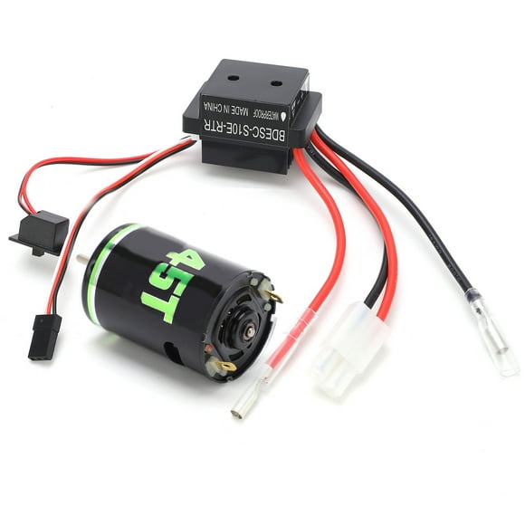 540 Brushed Motor 320A ESC Combo Set with Copper Windings Low Friction, for RC Crawler Monster Trucks Drift Cars