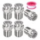 thumbnail image 1 of Puntas de limpieza de superficie Uxcell 6 Pack - Boquillas de lavadora a presión de 0 grados 1/4" NPT macho, acero inoxidable con cinta de sellado (orificio de 1.449 mm), 1 of 1