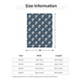 thumbnail image 5 of Rateoe Space Puppy Pattern Flannel Throw Blanket, Ultra-soft Blanket for Bed, Couch, Car, Hypoallergenic Anti-pilling blanket-40"x30"(Vertical), 5 of 6
