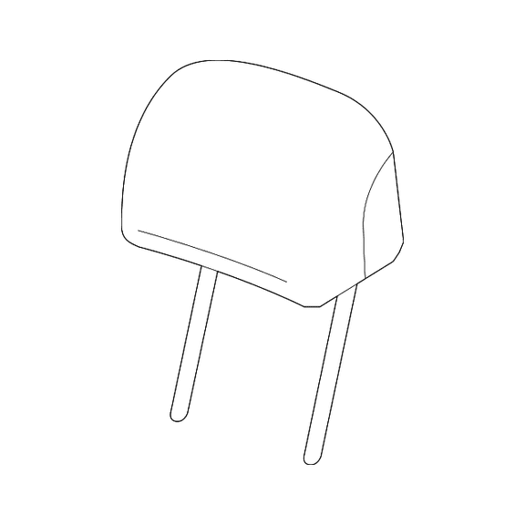 Genuine OEM GM Part # 90924061 Headrest