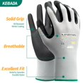 thumbnail image 2 of Guantes de trabajo Kebada 6-Paris con revestimiento de nitrilo de seguridad para hombres y mujeres, 2 of 6