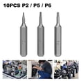 thumbnail image 4 of MYG 10pcs 4mm Small Hex Shank Screwdriver Bits Set P2 P5 P6 Pentagram Power Tools, 4 of 7