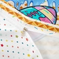 thumbnail image 4 of Erosebridal Rugby Ice Cream Drip Duvet Cover Set, Waffle US Flag Bedding Full, Colorful Polka Dots Reversible, 1 Duvet Cover and 2 Pillowcases (No Comforter), 4 of 5