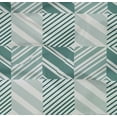 thumbnail image 4 of oneOone Organic Cotton Poplin Twill Fabric Stripe Geometric Print Fabric BTY 42 Inch Wide, 4 of 4