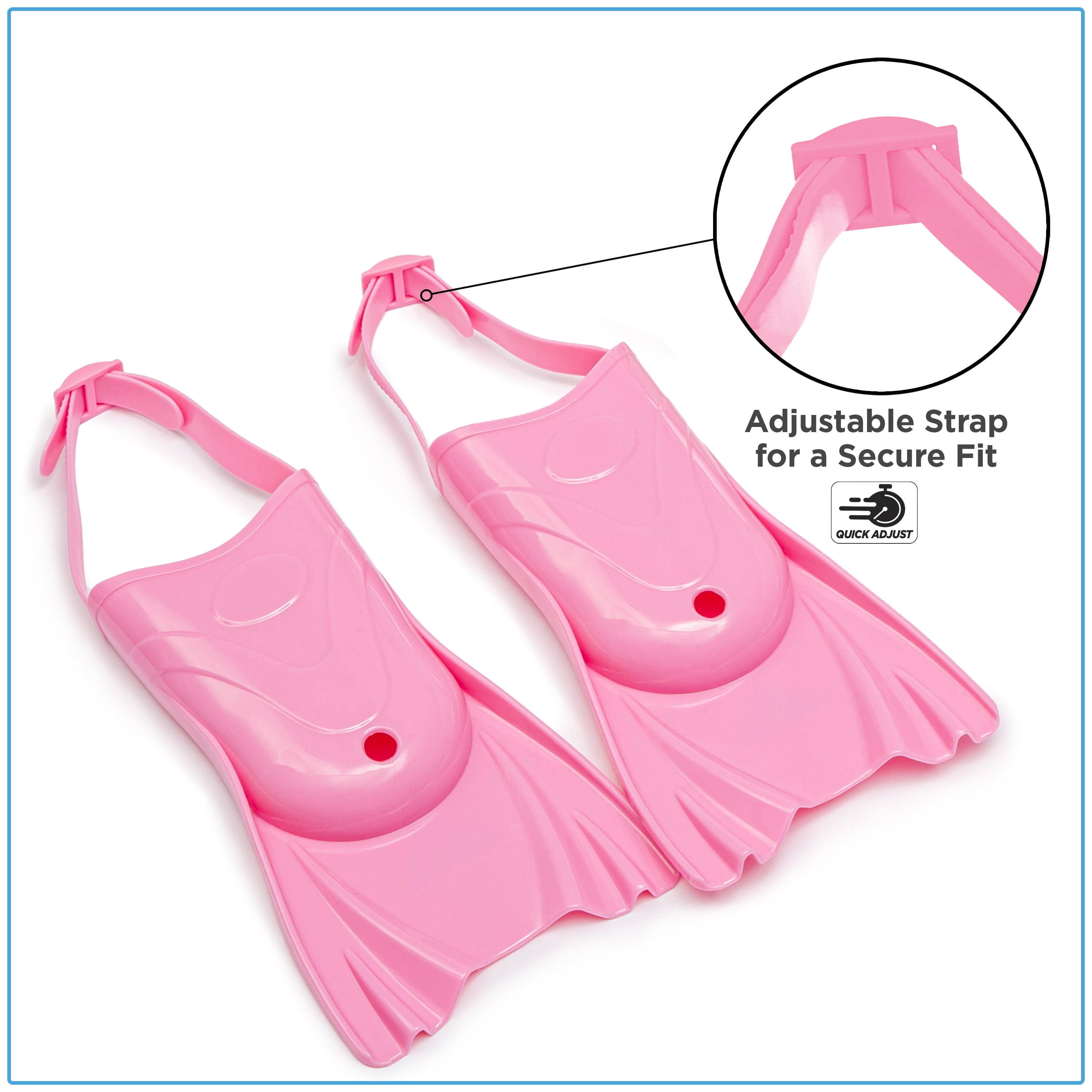 EyePop 4-Piece Pink Dive Set for Children, Unisex