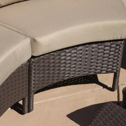 Christopher knight home newton online wicker patio lounge set