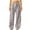 Light Gray, variant on Women's Winter Cotton Warm Sleep Pants - Loose-Fit Casual Loungewear, Gray Size L