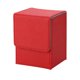 thumbnail image 3 of Caja de almacenamiento para barajas de cartas coleccionables con capacidad para 100 cartas. Organización de cartas para coleccionables. Rojo, 3 of 9