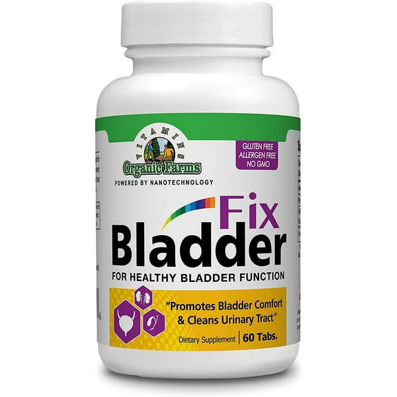 Bladder Fix - 60 Tablets - 100% Natural Dietary Supplement