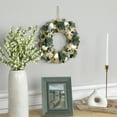 thumbnail image 2 of Northlight Floral Starfish and Seashells Artificial Wreath - 12", 2 of 7