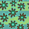 thumbnail image 1 of Ahgly Company Tapis d'Intérieur Lavable en Machine Carré Vert Menthe, 6 Pieds Carré, 1 of 7