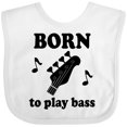 thumbnail image 3 of Inktastic Bass Guitar Music Born to Play Bass Boys or Girls Baby Bib, 3 of 4