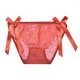 thumbnail image 1 of Gibobby Tangas de sexy para mujer Bragas sexy de encaje sin costuras de tiro bajo para mujer(Rojo,M), 1 of 3