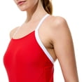 thumbnail image 2 of Speedo Women's Colorblock Cross Back One Piece Swimsuit, Sizes XS-XXL, 2 of 9