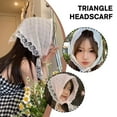 thumbnail image 3 of Bandeau Triangle pour Femmes, Accessoires pour Cheveux, Bandanas, Foulard F7F5, 3 of 8