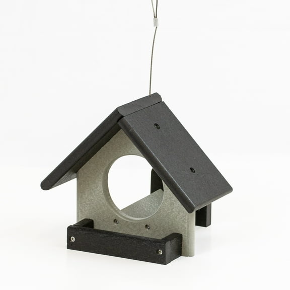 Outdoor Leisure Products Traditional HDPE Plastic Bird Feeder in Multi-Color