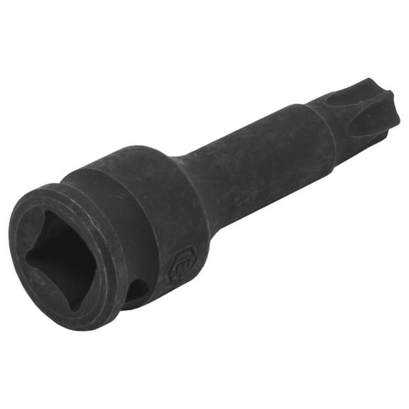 Genius Tools 3/8" Dr. T-60 Star Impact Bit Socket, 60mmL (CR-Mo) - 3460S60