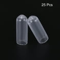 thumbnail image 2 of Tapa de goma de 25 piezas de 5 mm (3/16") Cubierta redonda de tapa de extremo de vinilo Protectores de rosca de tornillo transparente, 2 of 5