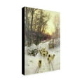 thumbnail image 3 of Trademark Fine Art "The Sun had Closed a Winter's Day" Canvas Art by Joseph Farquharson, 3 of 5
