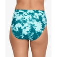 thumbnail image 3 of Salt + Cove Sea Foam High-Waist Bikini Bottoms, Small, Turquaz, 3 of 3