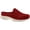 Medium Red, variant on Easy Spirit Womens Travel Time 90 Suede Slip On Walking Shoes