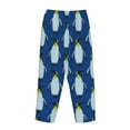 thumbnail image 5 of Sigee Beautiful King Penguin Pattern Print Women's Soft Pajama Pants - Breathable and Comfortable Lounge Sleep Bottoms with Elastic Waistband and Pockets-Small, 5 of 9