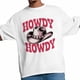 thumbnail image 2 of T-Shirts for Men, Cowboy Hat Crew Neck Cotton T-Shirt Men's Short Sleeve Howdy Quote, 2 of 8